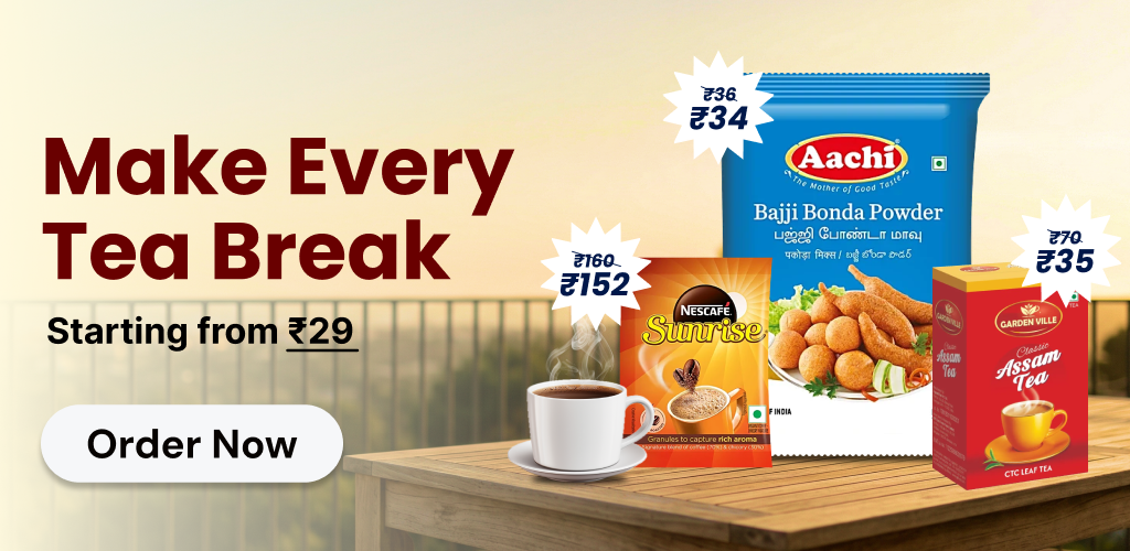 Make Every Tea Break Starting from Rs 29